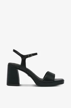 Tamaris Sandaler med hæl Black uni Outlet