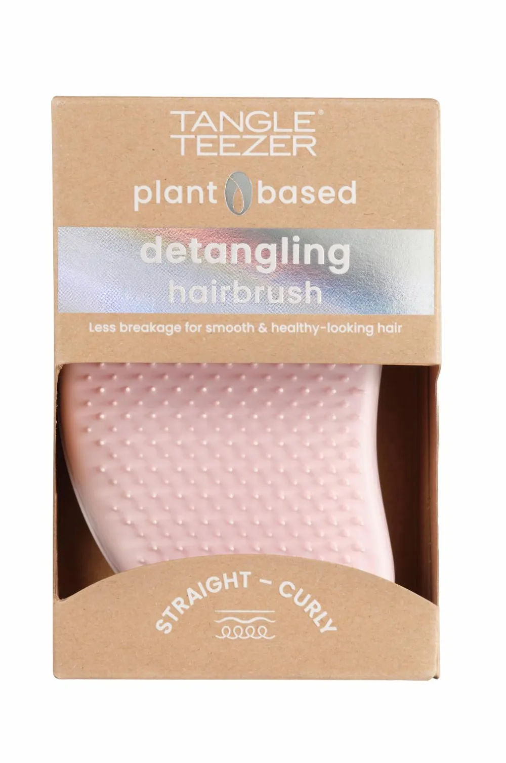 Tangle Teezer Hårbørster>Plant Brush Marshmellow Pink