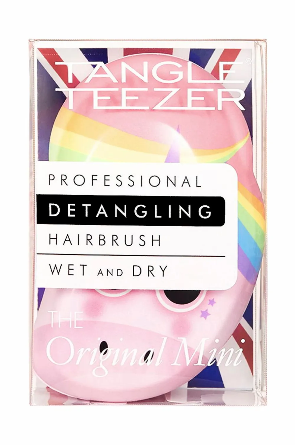 Tangle Teezer The Original Mini Rainbow the Unicorn Clearance