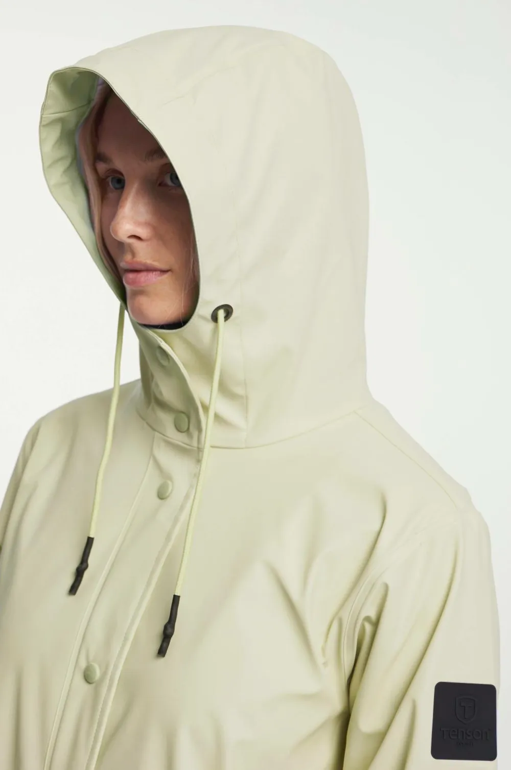 Tenson Regnjakke Apelviken PU Coat W Sustained grey Sale