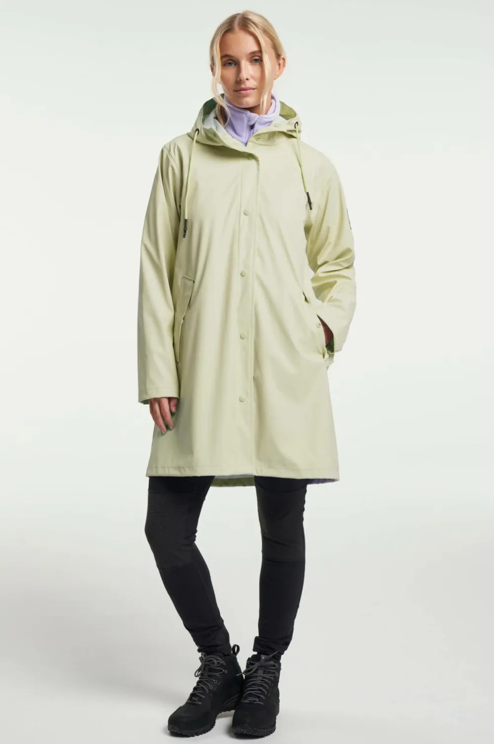 Tenson Regnjakke Apelviken PU Coat W Sustained grey Sale