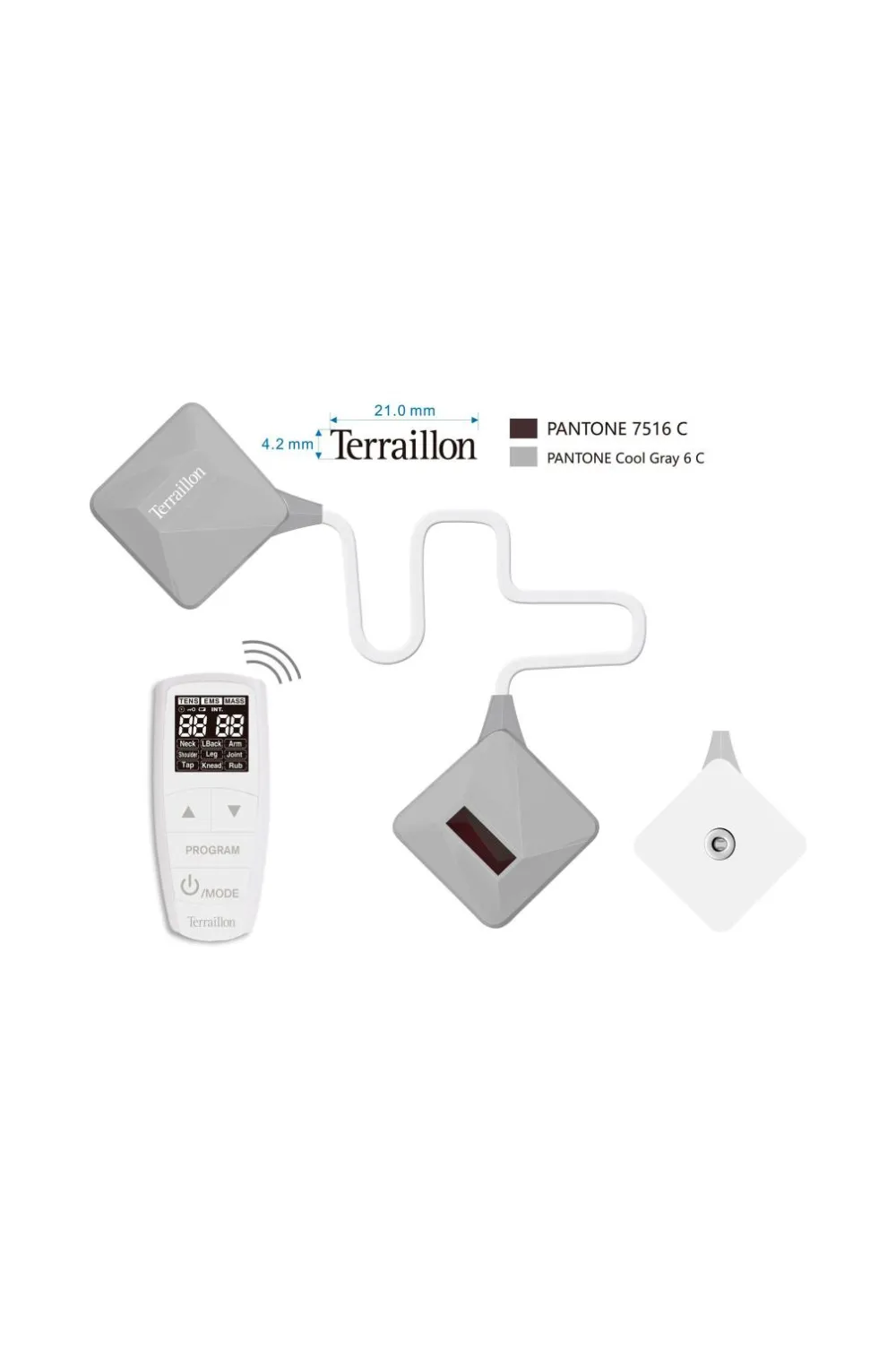 Terraillon Personlig Pleje>Muskelstimulering Trio Care +