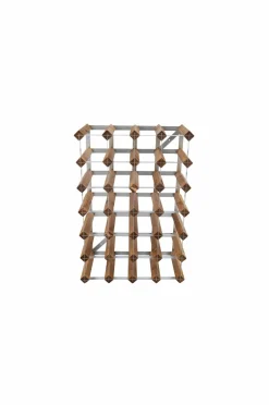 The Swedish Wine Rack Factory Småopbevaring>Vinreol 30 flasker samlet Brun