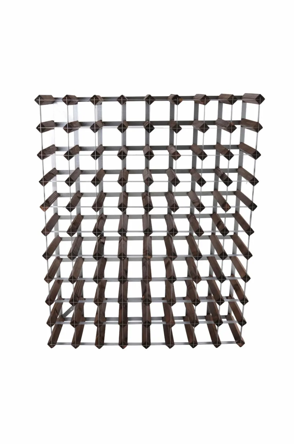 The Swedish Wine Rack Factory Vinreol 90 flasker Brun Best