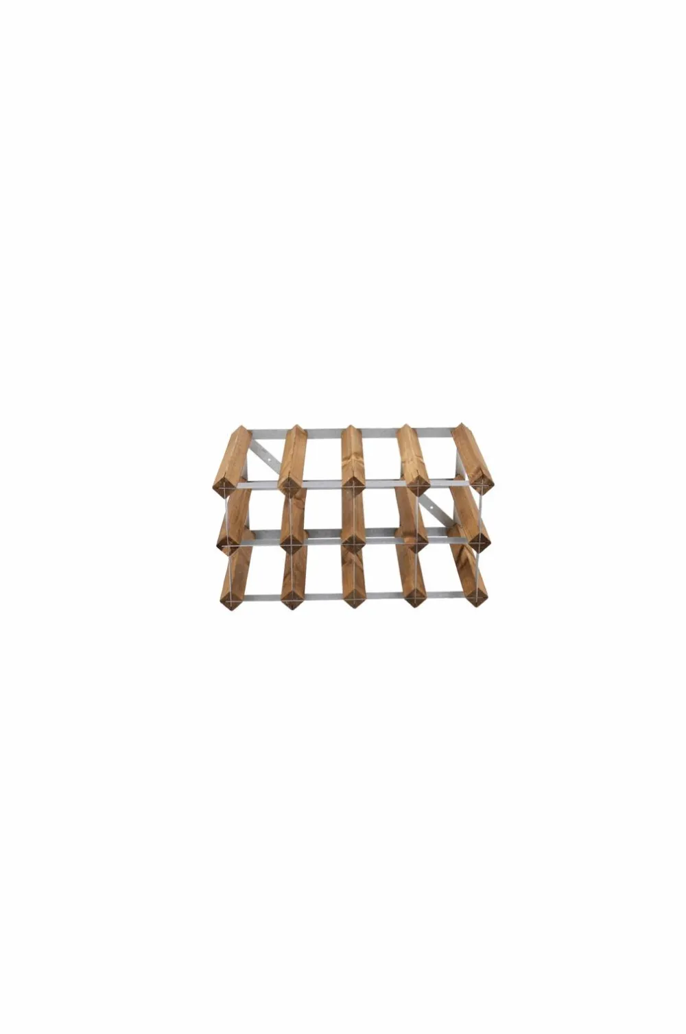 The Swedish Wine Rack Factory Småopbevaring>Vinreol 12 flasker Brun