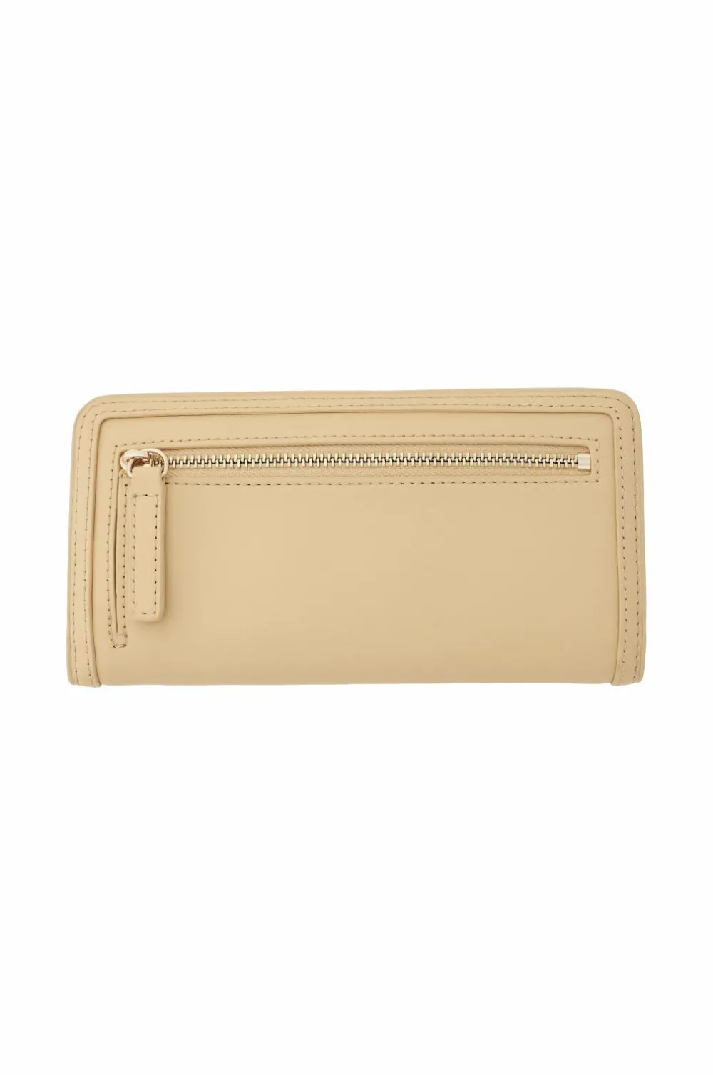 Tommy Hilfiger Punge>Pengepung TH Monotype Large Slim Wallet Harvest wheat