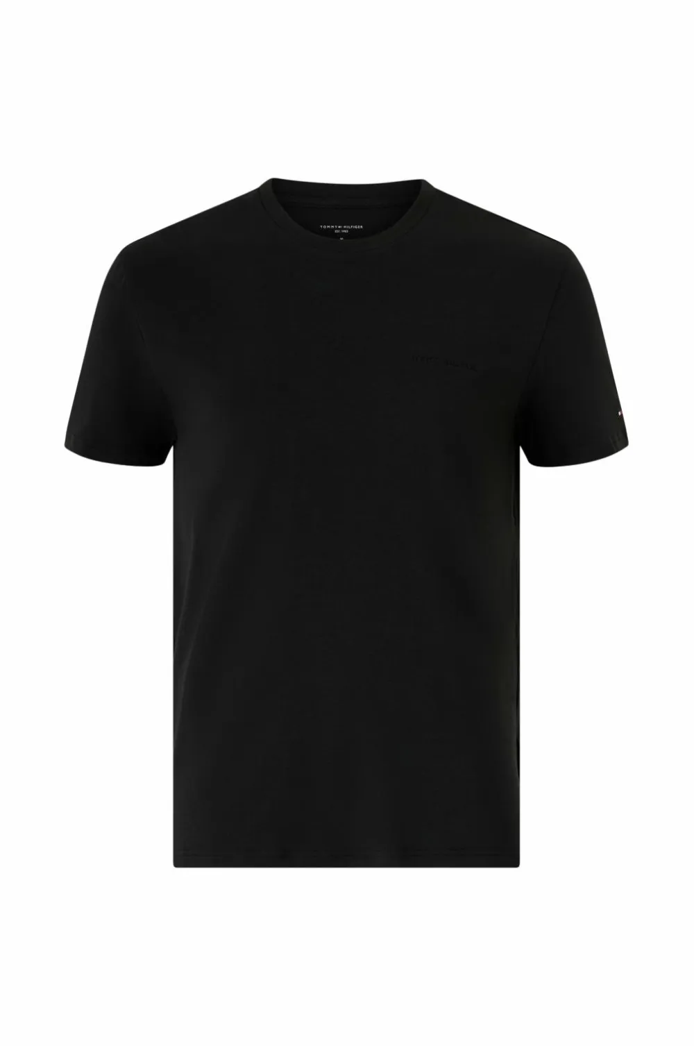 Tommy Hilfiger Pyjamassæt Tee & Boxer Brief Black/black Outlet