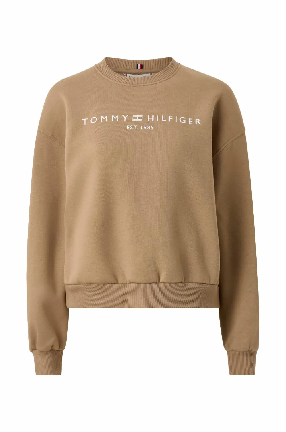 Tommy Hilfiger Sweatshirts & Hoodies>Sweatshirt Corp Logo Mdrn Driftwood taupe