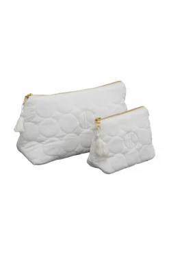 Tone Kroken Toilettaske Nelia 2-pak Vit Clearance