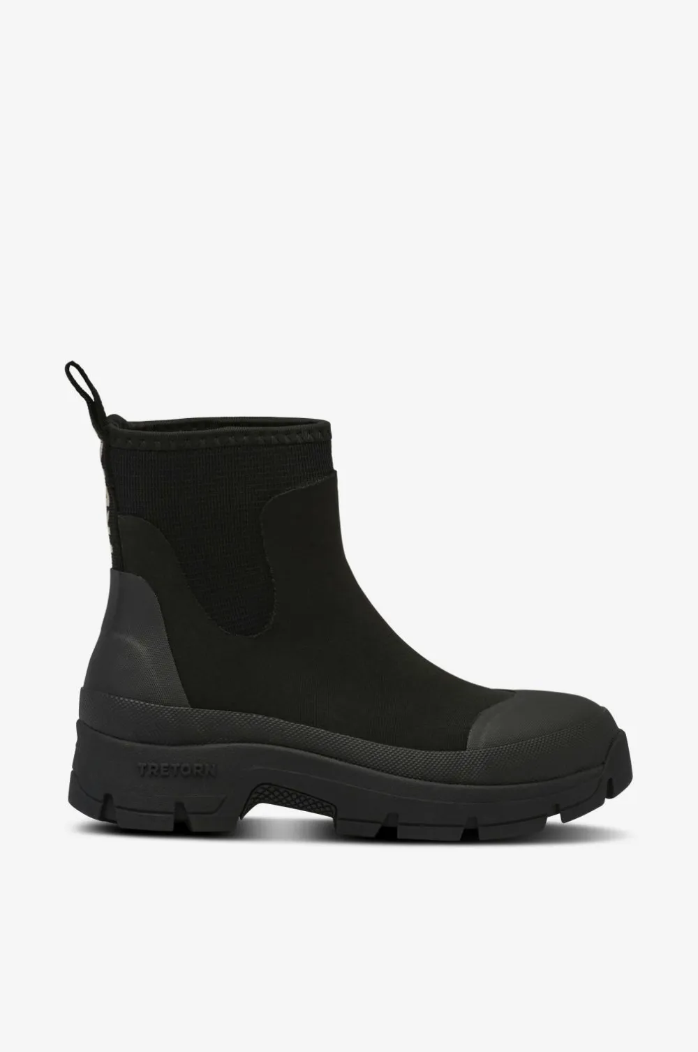 Tretorn Gummistøvler>Gummistøvle Garpa Hybrid 052/Jet Black