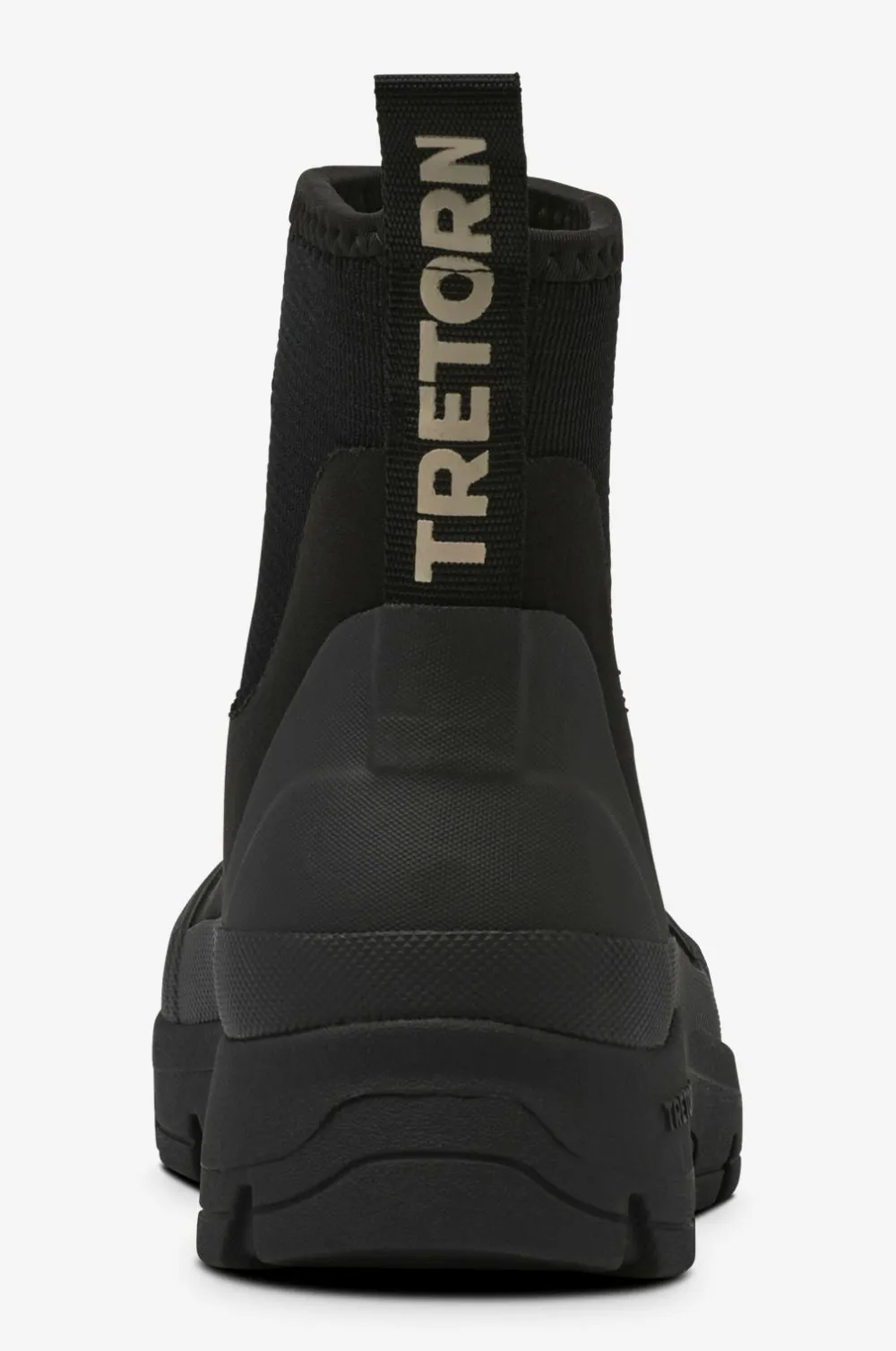 Tretorn Gummistøvler>Gummistøvle Garpa Hybrid 052/Jet Black
