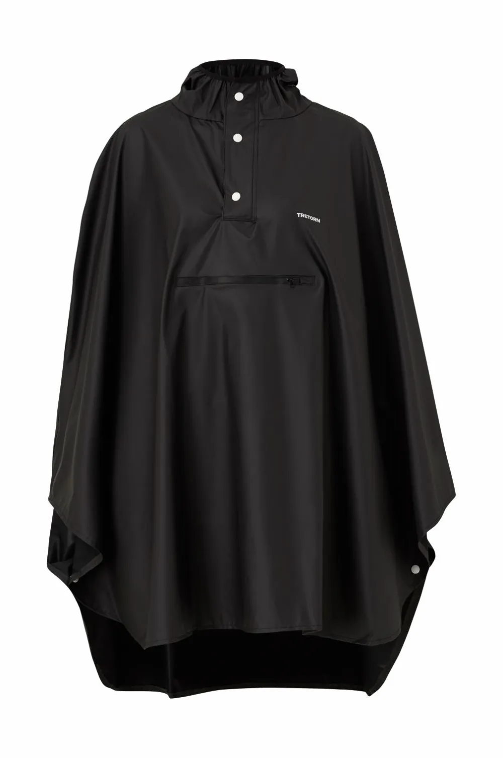 Tretorn Regnponcho PU Light Jet black New