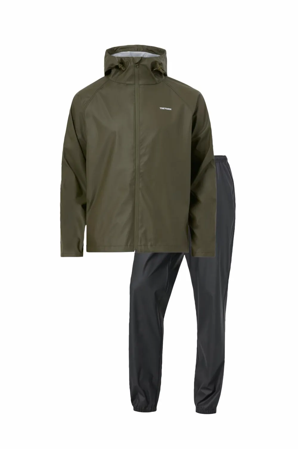 Tretorn Regnsæt Packable Rainset 067/Forest Green New