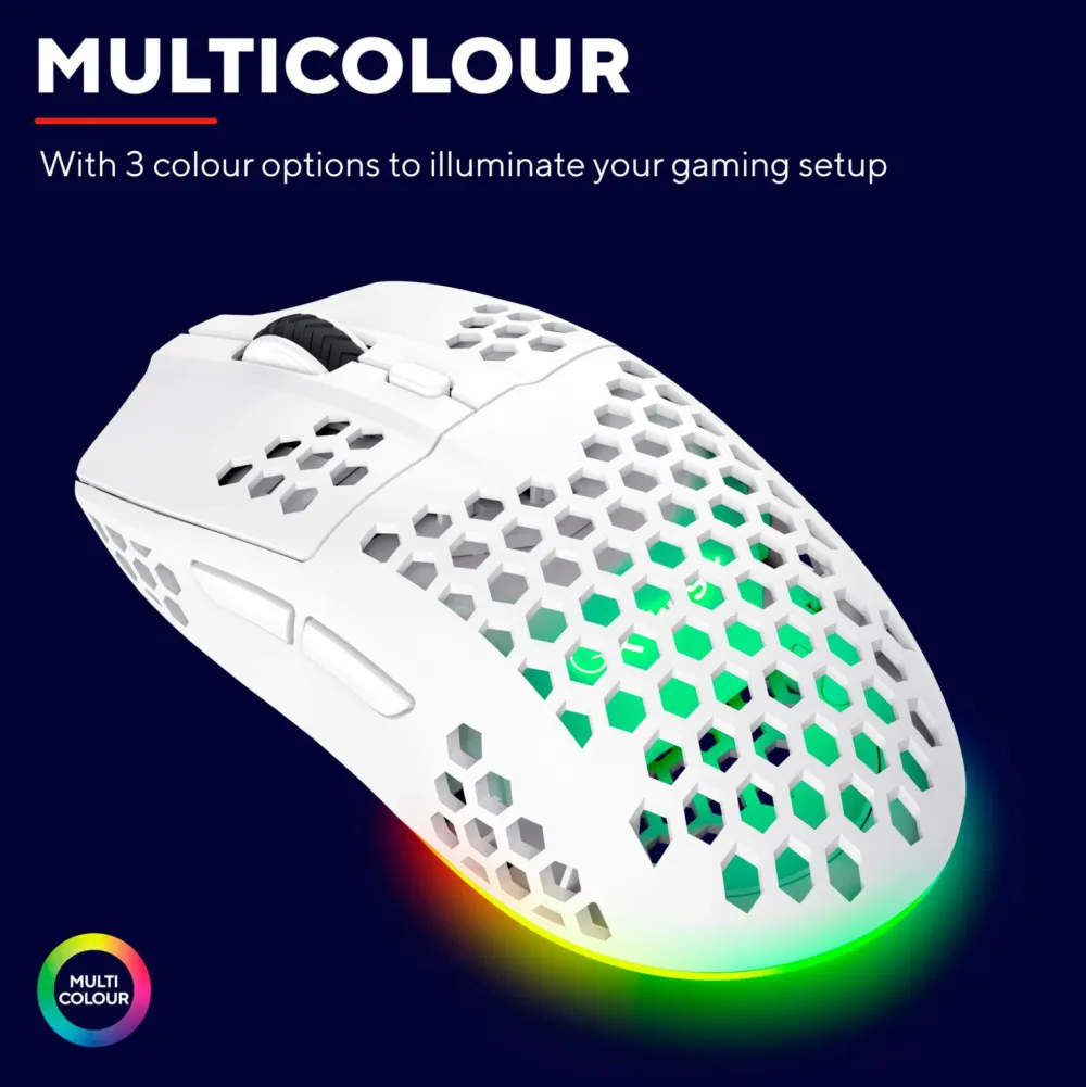 Trust GXT 929W Helox Trådløs letvægts-gamingmus No color