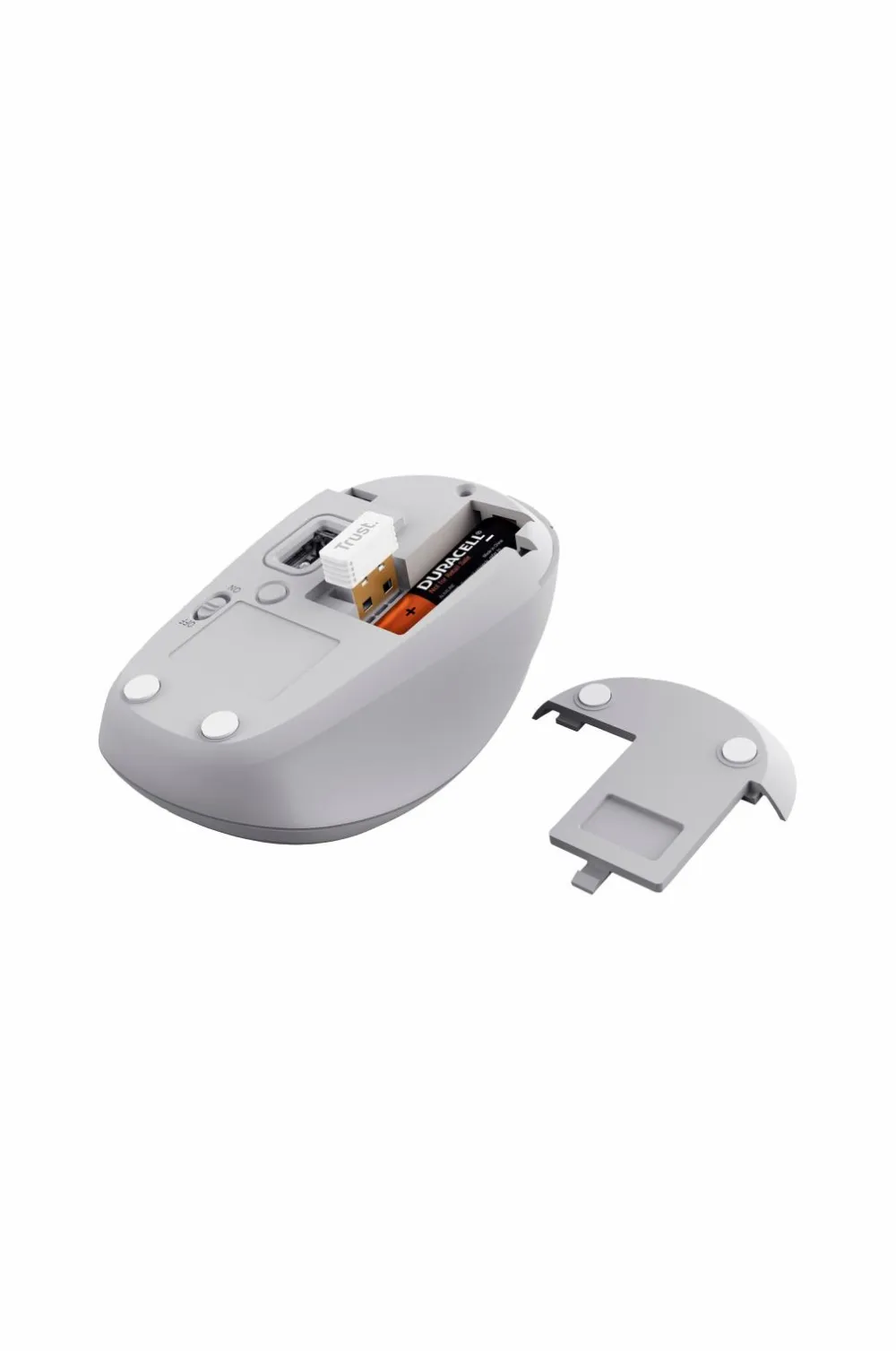 Trust Computertilbehør>Trådløs mus Yvi+ Bluetooth / 2,4 Ghz No color