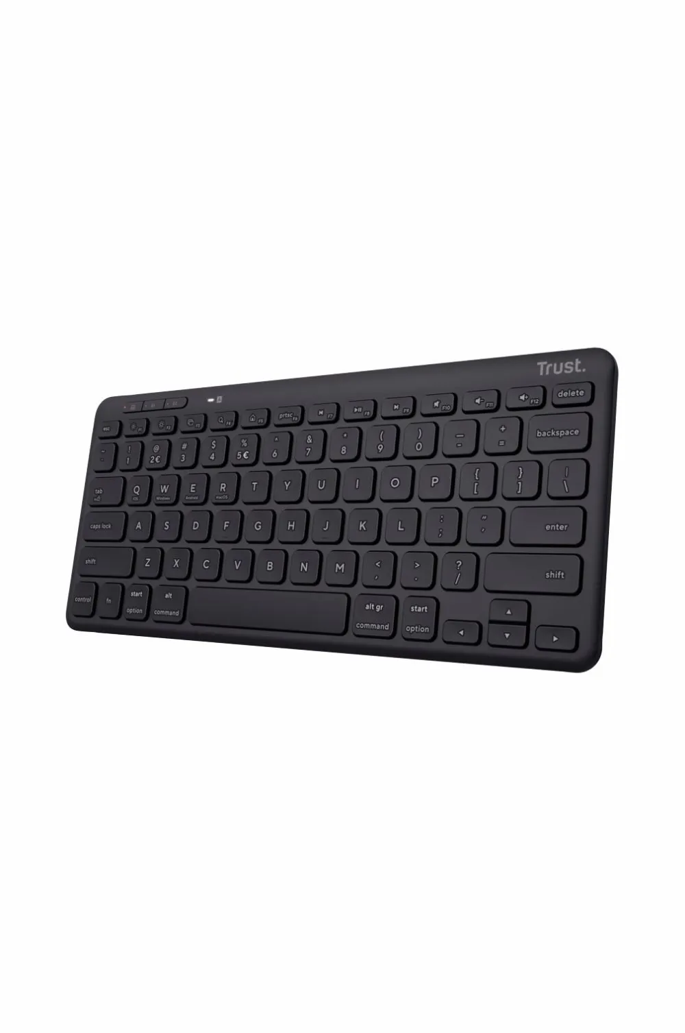 Trust Computertilbehør>Trådløst tastatur Lyra Compact Nordic Layout No color