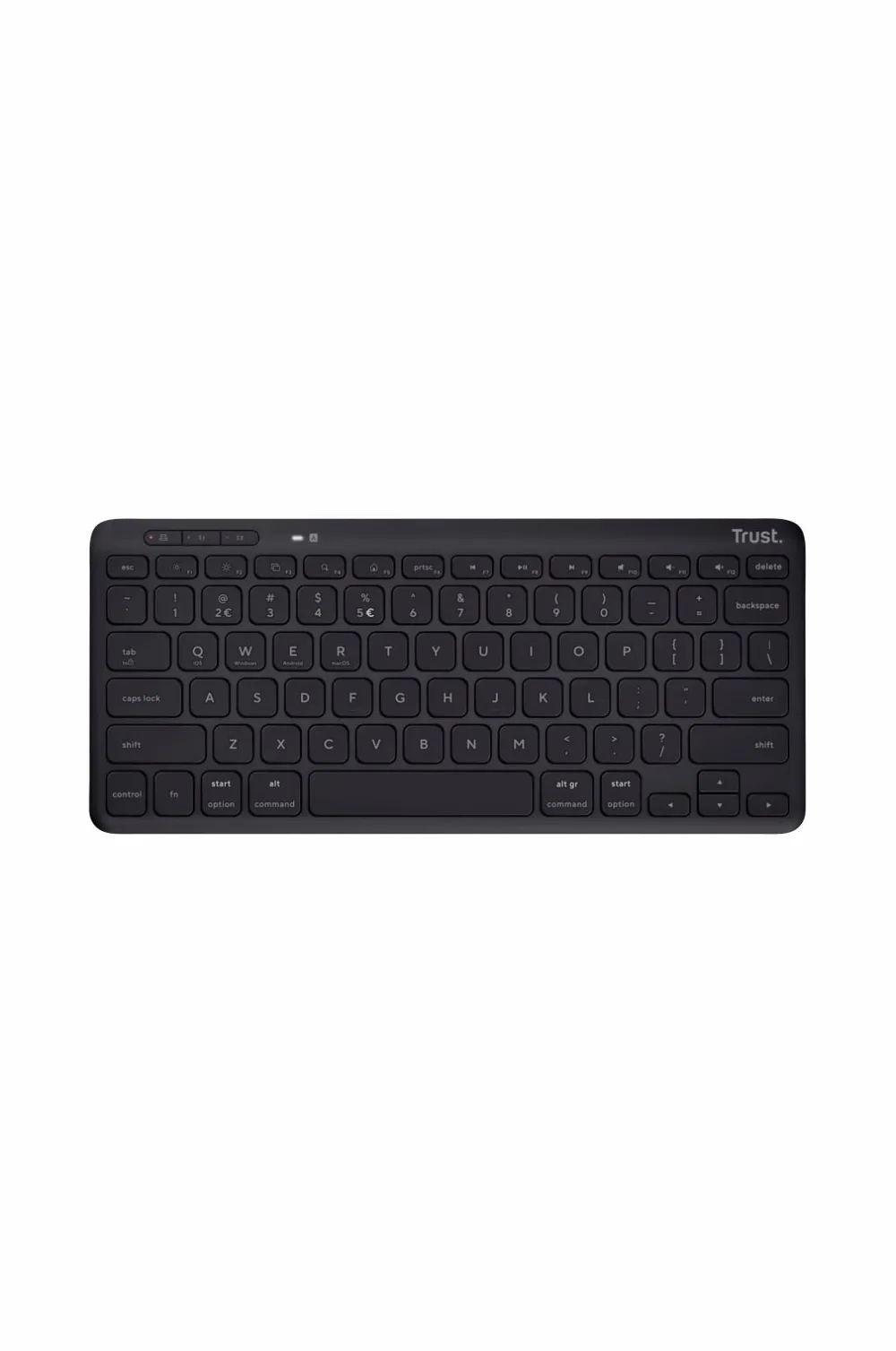 Trust Computertilbehør>Trådløst tastatur Lyra Compact Nordic Layout No color