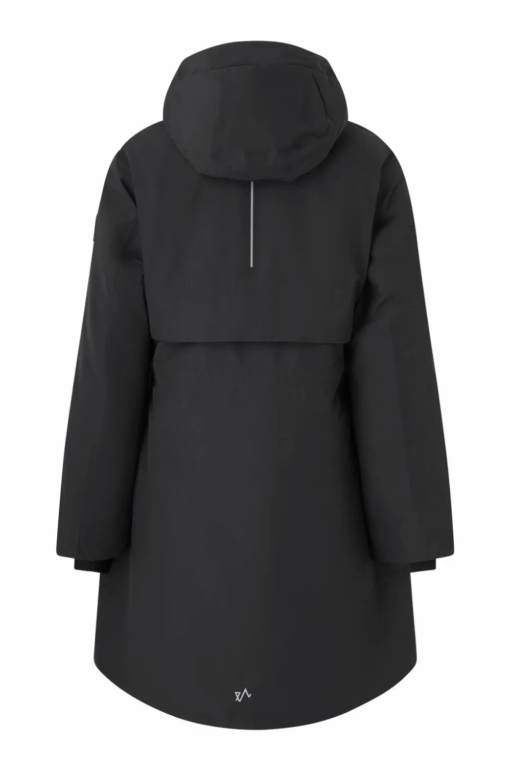 Twentyfour Regntøj>Parka Mode Mia Warm Parka W Soft black