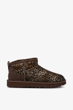 UGG Vinterfodtøj>Boots W Classic Ultra Mini Burnt cedar