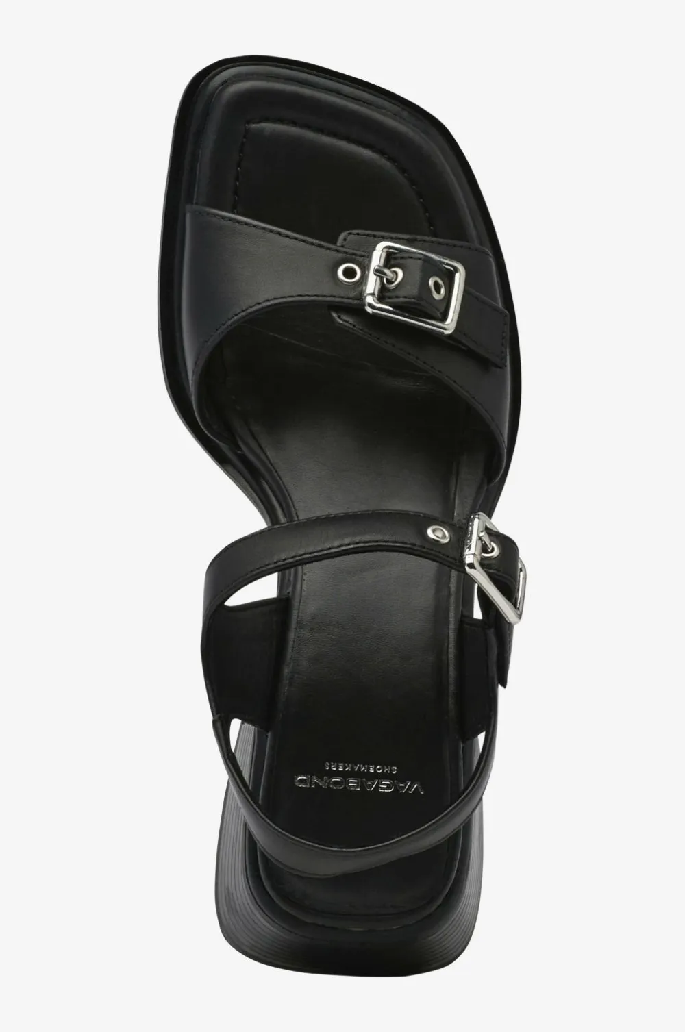 Vagabond Sandal med hæl Ines Black Hot