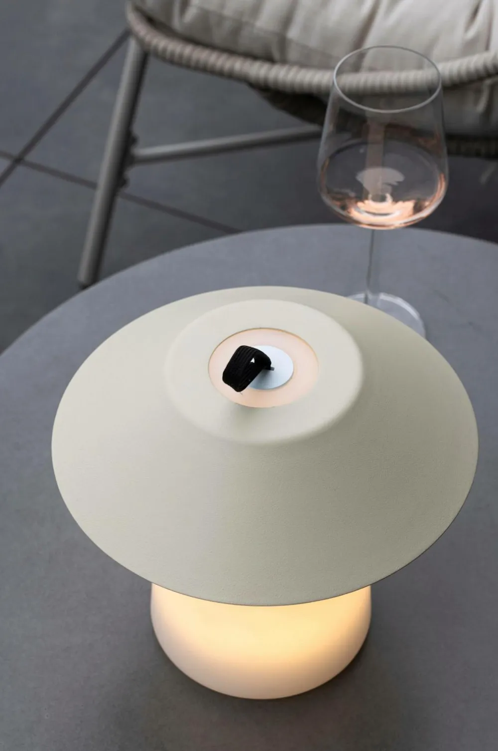 Venture Home Genopladelige Lamper>Bordlampe Rubu Beige