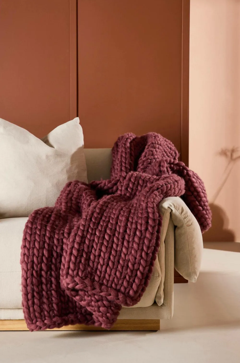 Venture Home Tæpper & Plaider>Kate Plaid Bourgogne