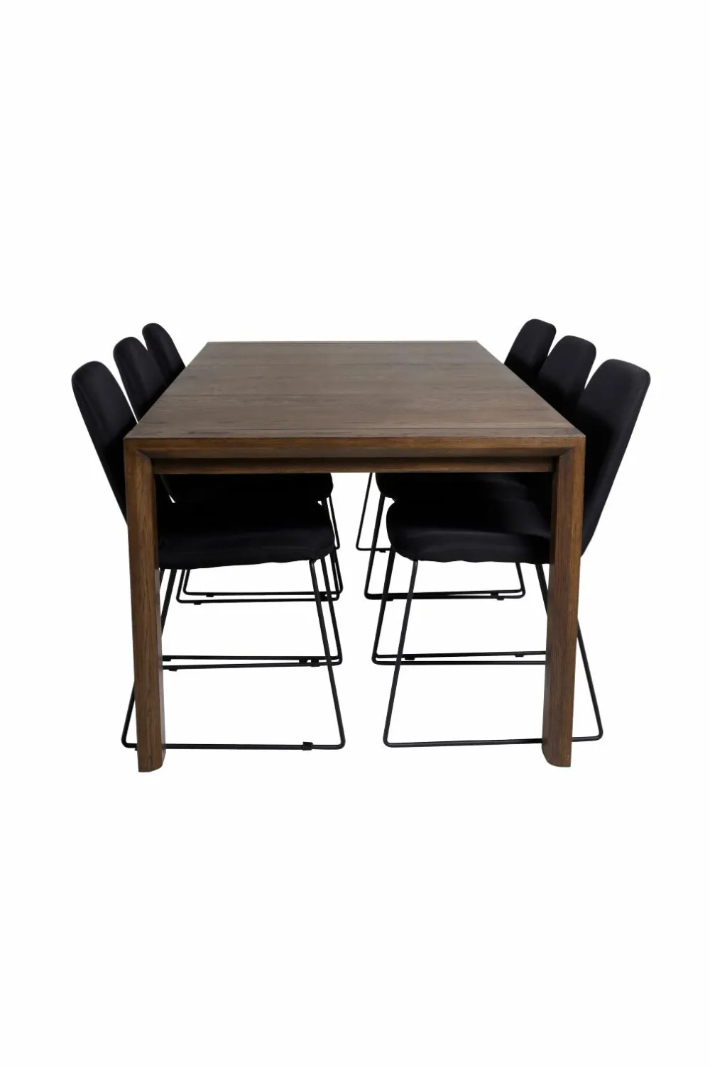 Venture Home Spisegrupper>Spisebord Slider med Muce-stol Sort