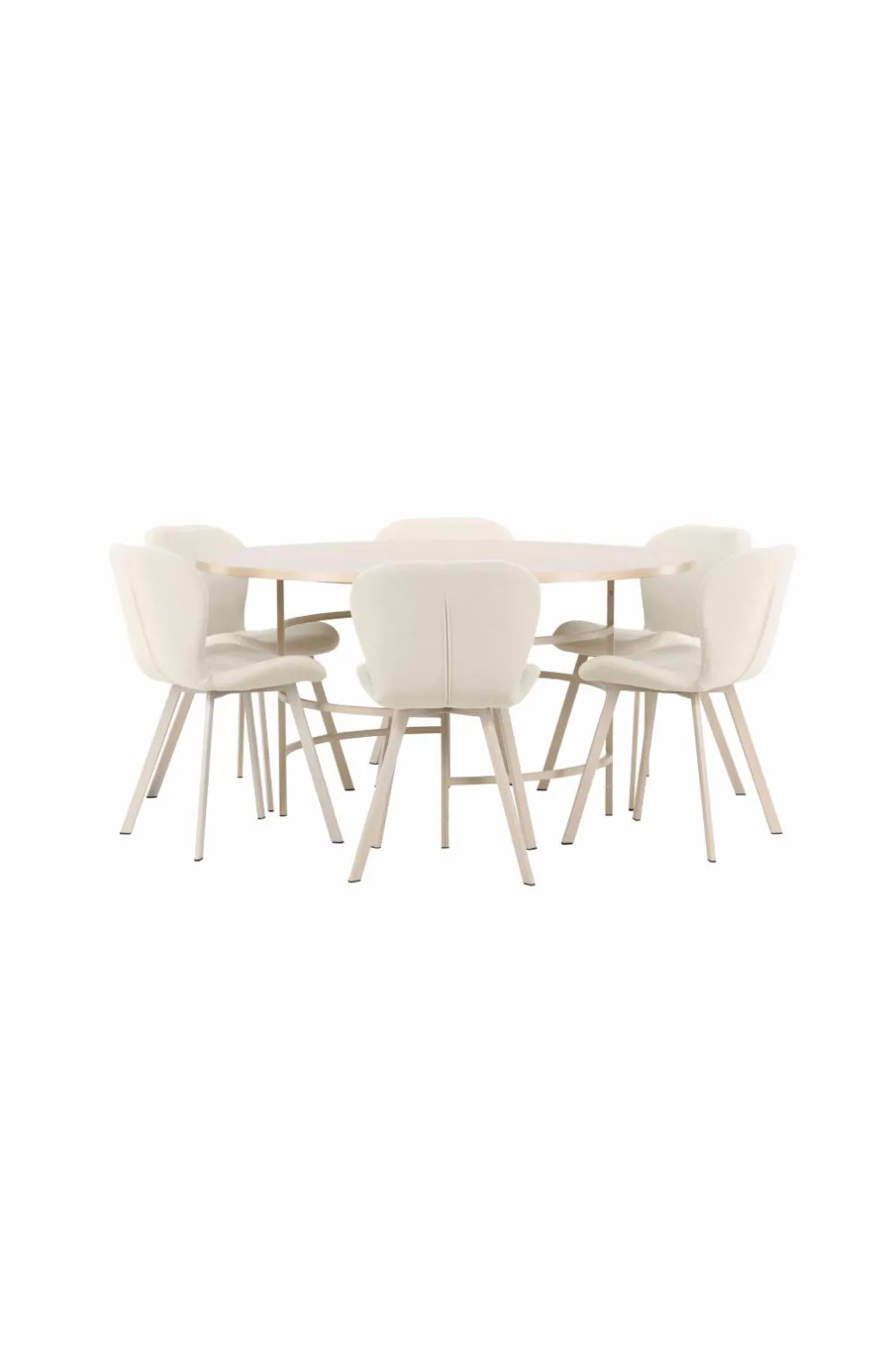Venture Home Spisebord Copenhagen med Lilja-stol Beige Online