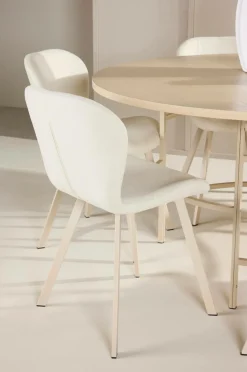 Venture Home Spisebord Copenhagen med Lilja-stol Beige Online