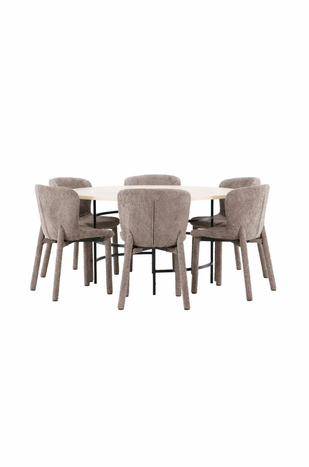 Venture Home Spisegrupper>Spisebord Copenhagen med Astoria-stol Brun
