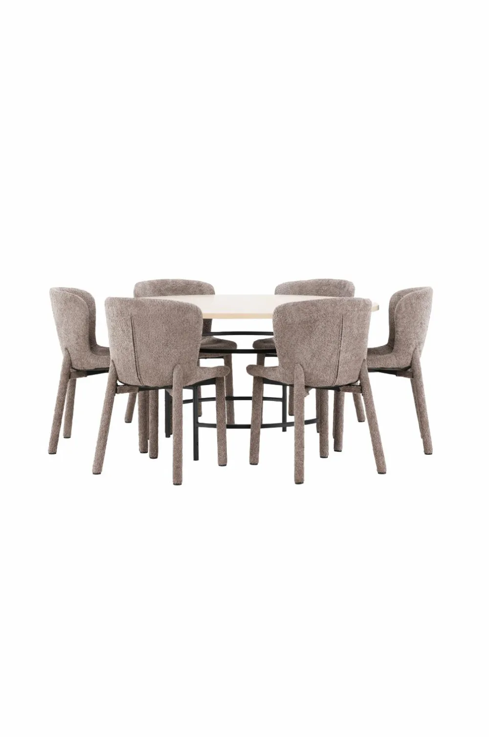 Venture Home Spisegrupper>Spisebord Copenhagen med Astoria-stol Brun