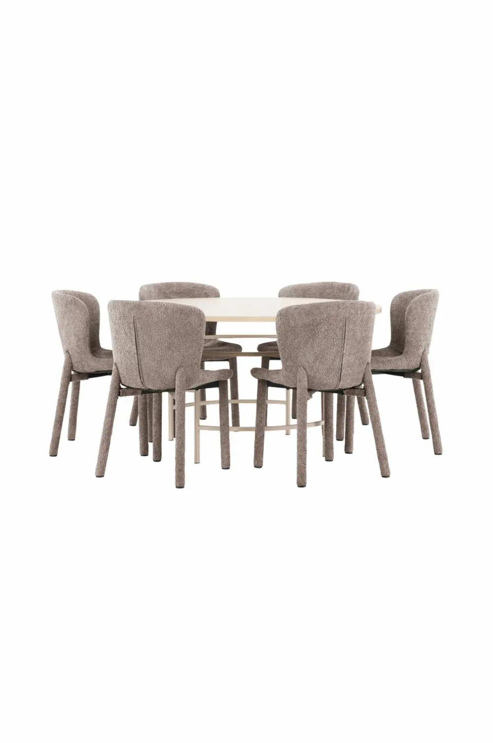 Venture Home Spisegrupper>Spisebord Copenhagen med Astoria-stol Brun
