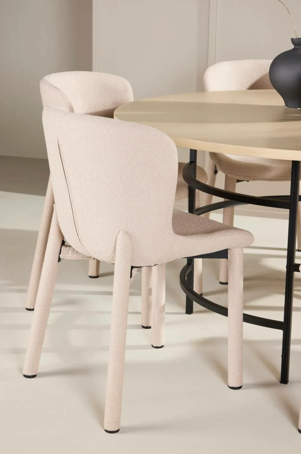 Venture Home Spisebord Copenhagen med Astoria-stol Beige Discount