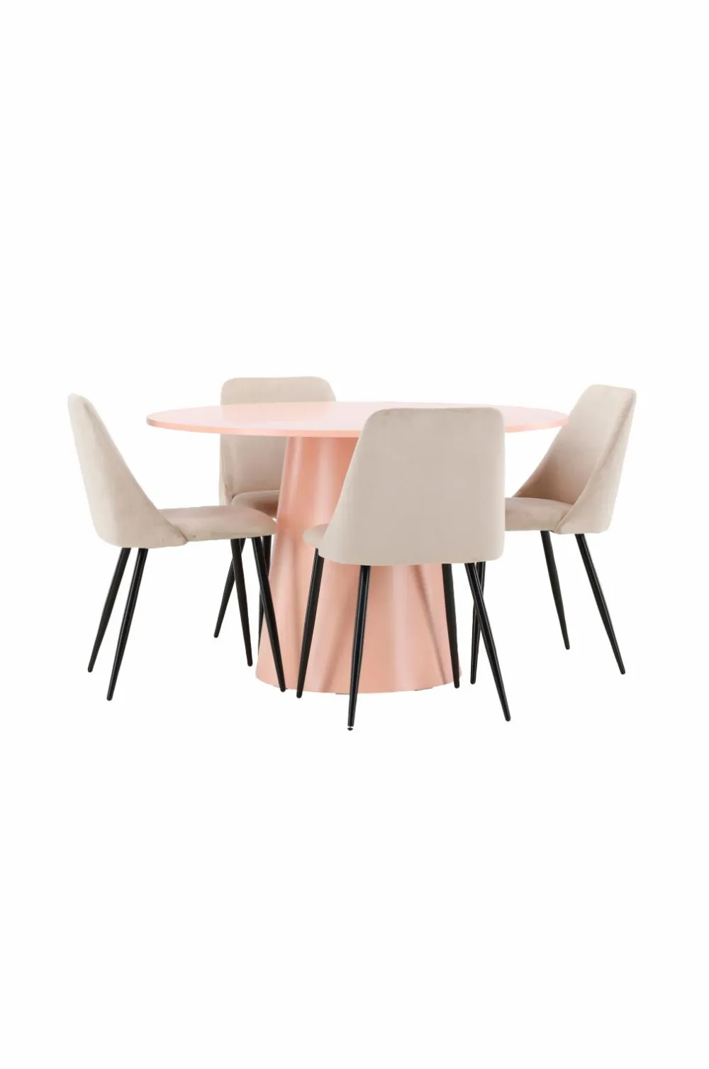 Venture Home Spisebord Lanzo med Night-stol Beige Sale