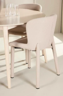 Venture Home Spisebord Flora med Astoria-stol Beige Sale