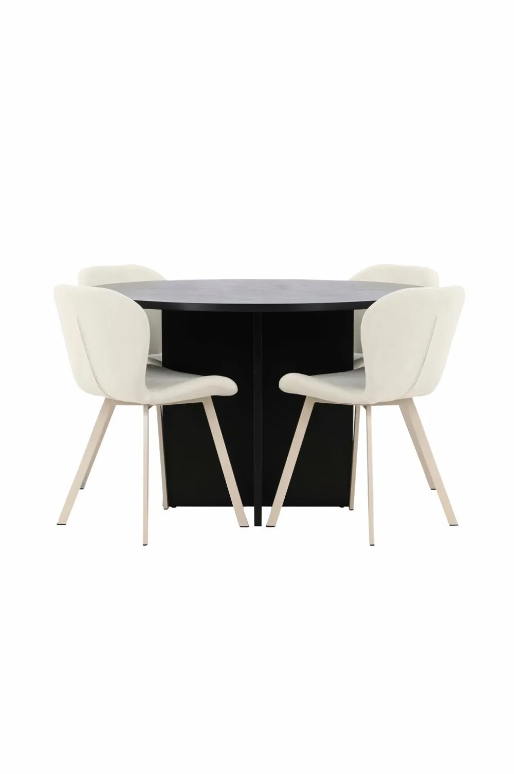 Venture Home Spisegrupper>Spisebord Strada med Lilja-stol Beige