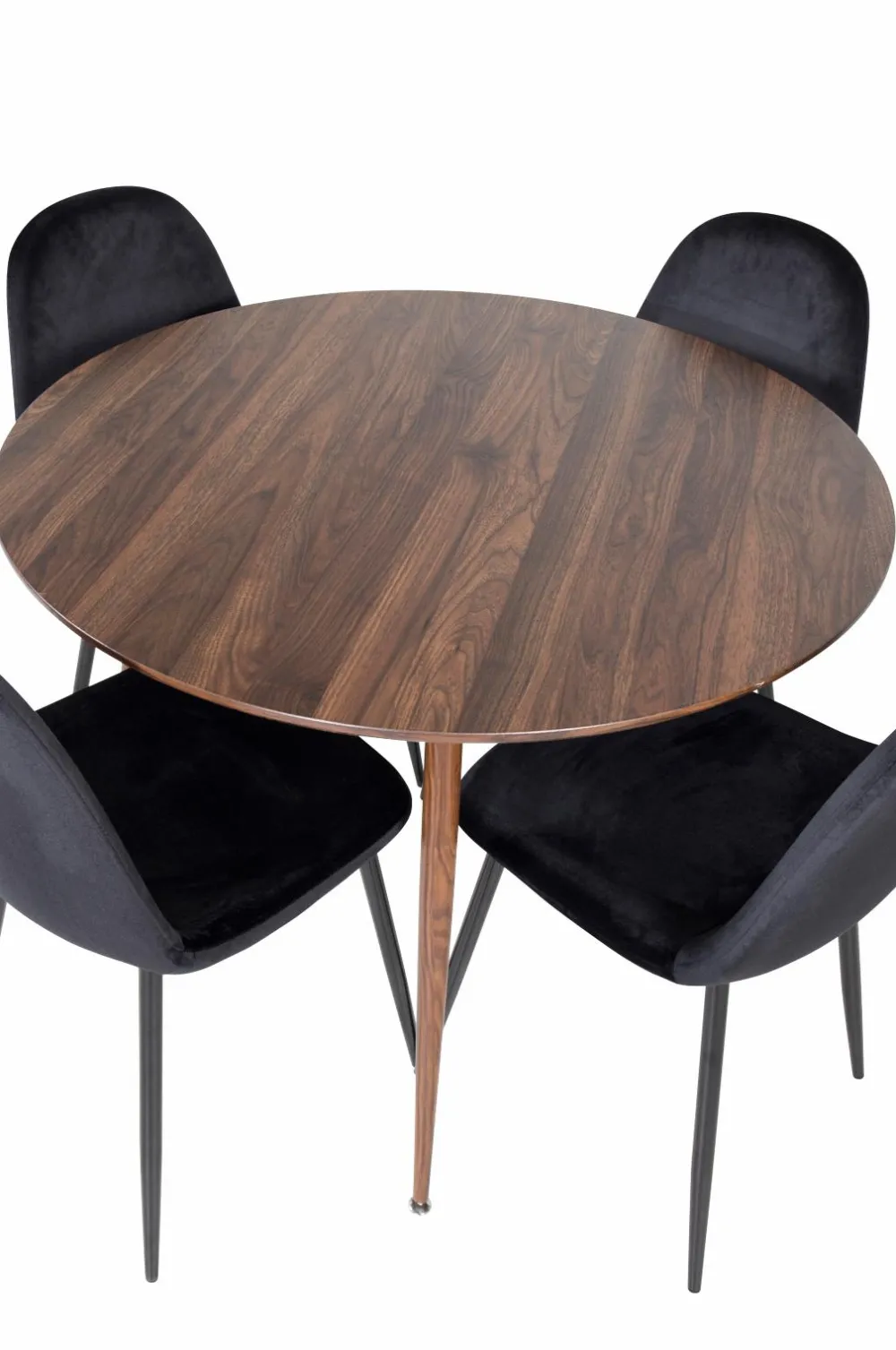 Venture Home Spisegrupper>Spisegruppe Plaza med 4 stole Polar Walnut