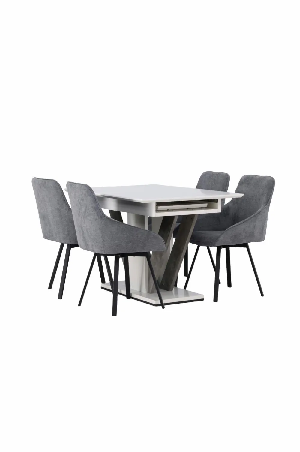 Venture Home Spisegrupper>Spisegruppe Disa med stole Rosie Grå