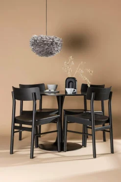 Venture Home Spisegruppe Glade og stolene Montros Sort Best