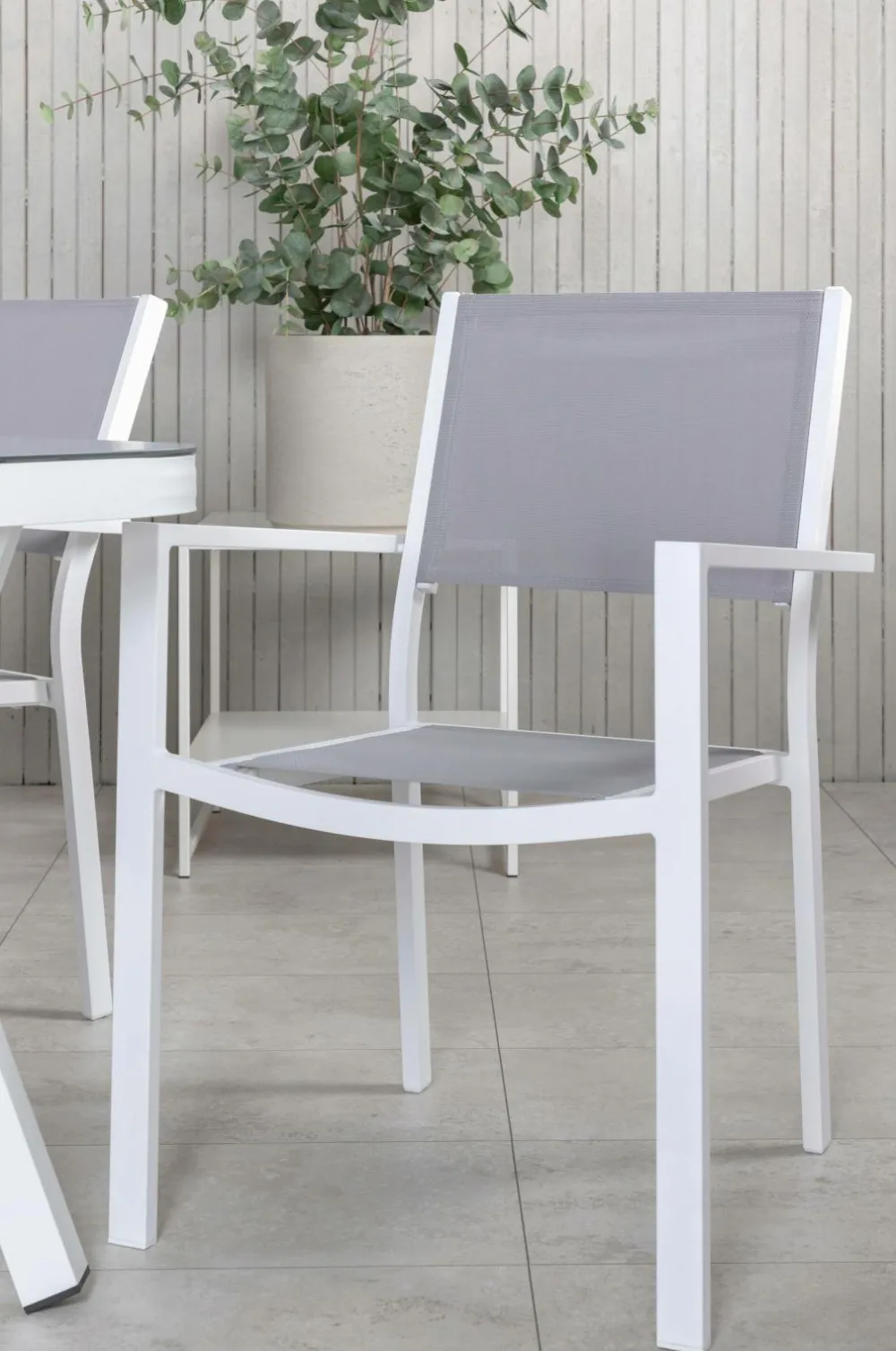 Venture Home Spisegrupper>Spisegruppe Virya med 6 stole Copacabana White