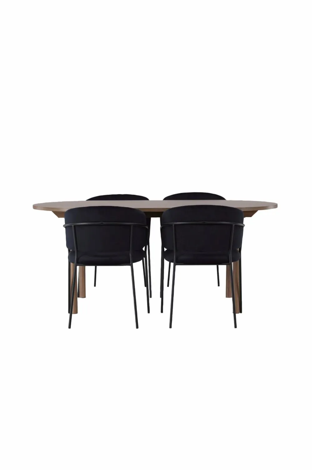 Venture Home Spisegrupper>Spisegruppe Andy med stole Selma Sort