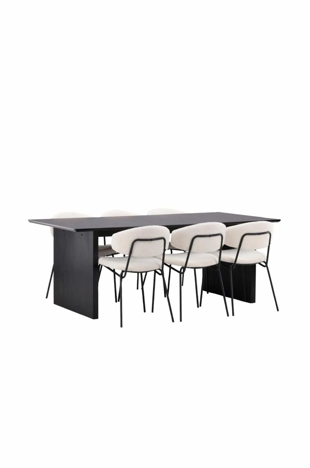 Venture Home Spisegrupper>Spisegruppe Vail med 6 stole Chico Black