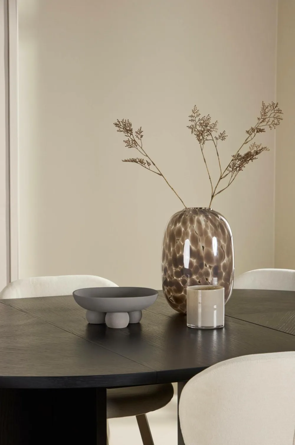 Venture Home Strada-spisebord med Lilja-stol Beige Hot