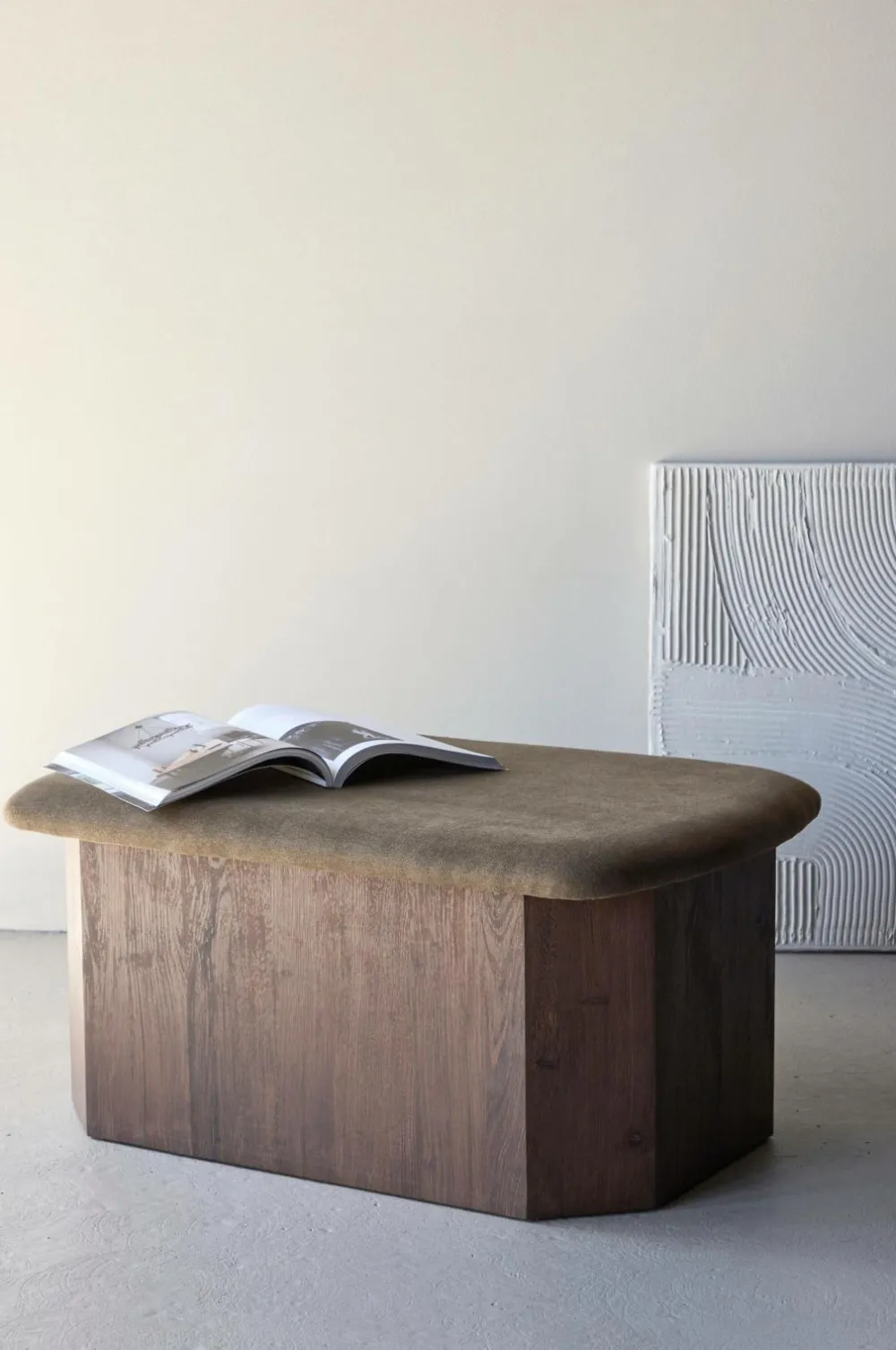 Venture Home Puffer & Fodskamler>Todd ottoman Brun