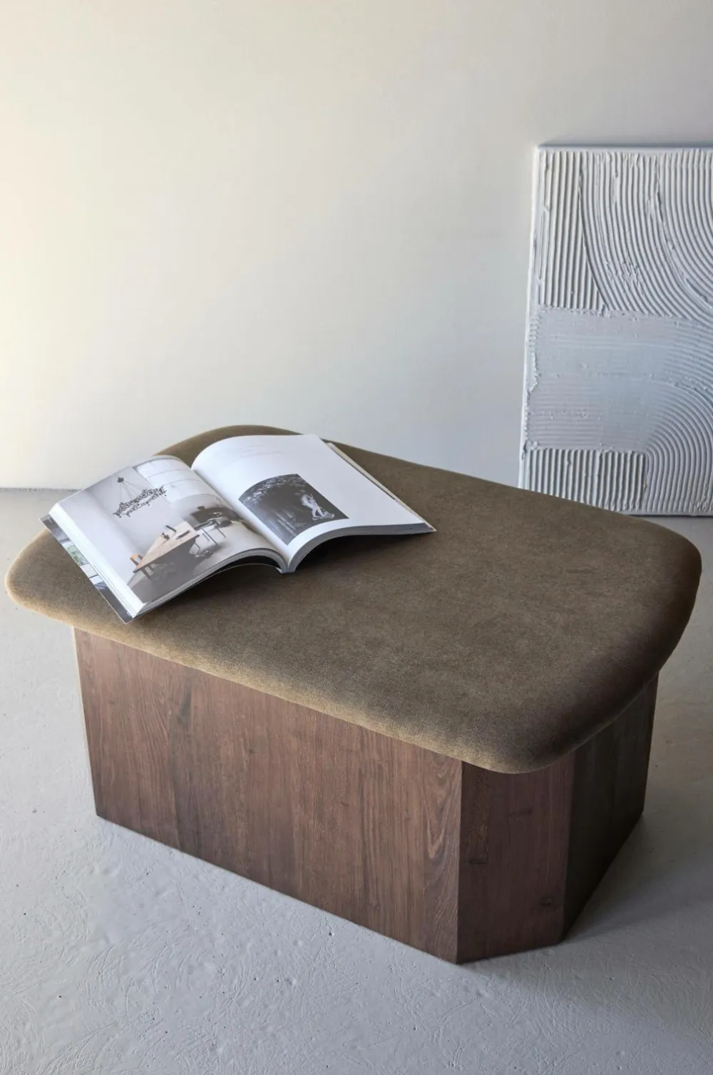 Venture Home Puffer & Fodskamler>Todd ottoman Brun