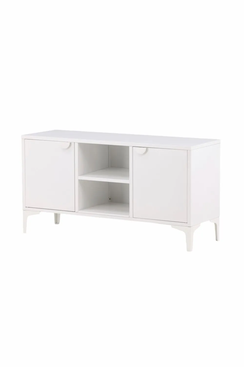 Venture Home TV-bænk Piring Sort/hvid Clearance
