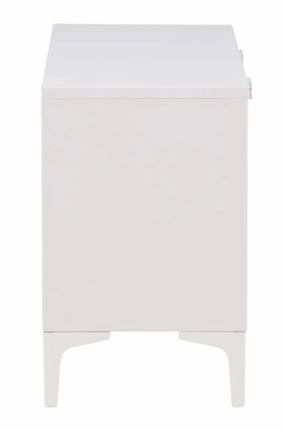 Venture Home TV-bænk Piring Sort/hvid Clearance