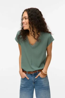 Vero Moda Top vmBella SL Lace Laurel wreath Outlet