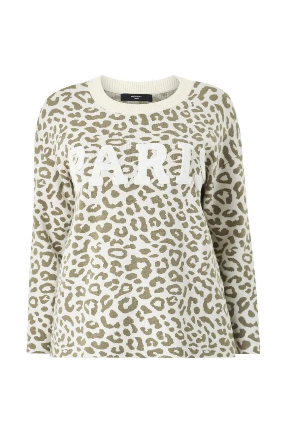 Vero Moda Curve Trøjer & Cardigans>Pullover vmcTres Bien LS O-neck Birch