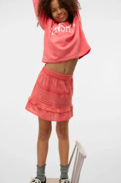 Vero Moda Girl Nederdel vmPretty Short Skirt Wvn Dubarry Outlet